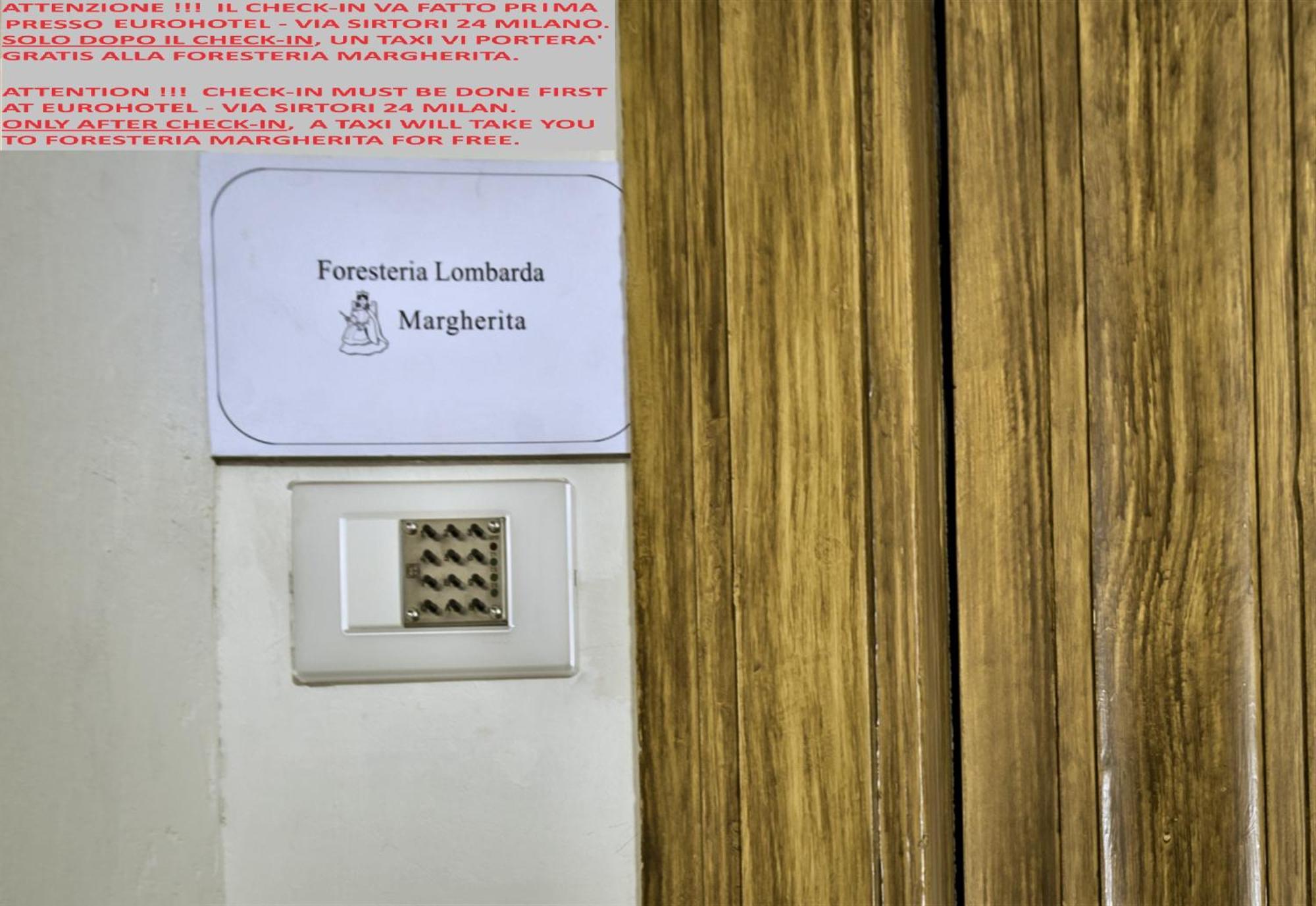 Guesthouse Foresteria Margherita Milano Экстерьер фото